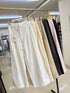 Wide Leg Solid Color Trousers